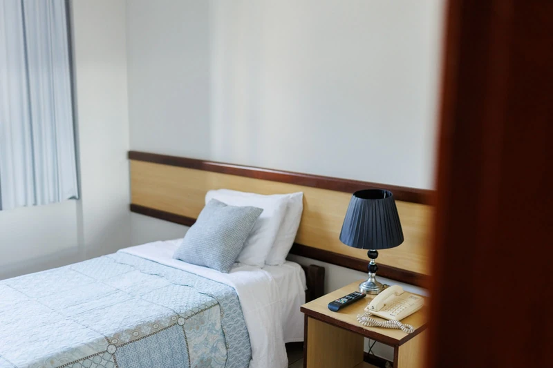 Quarto de um flat da Villa Solar