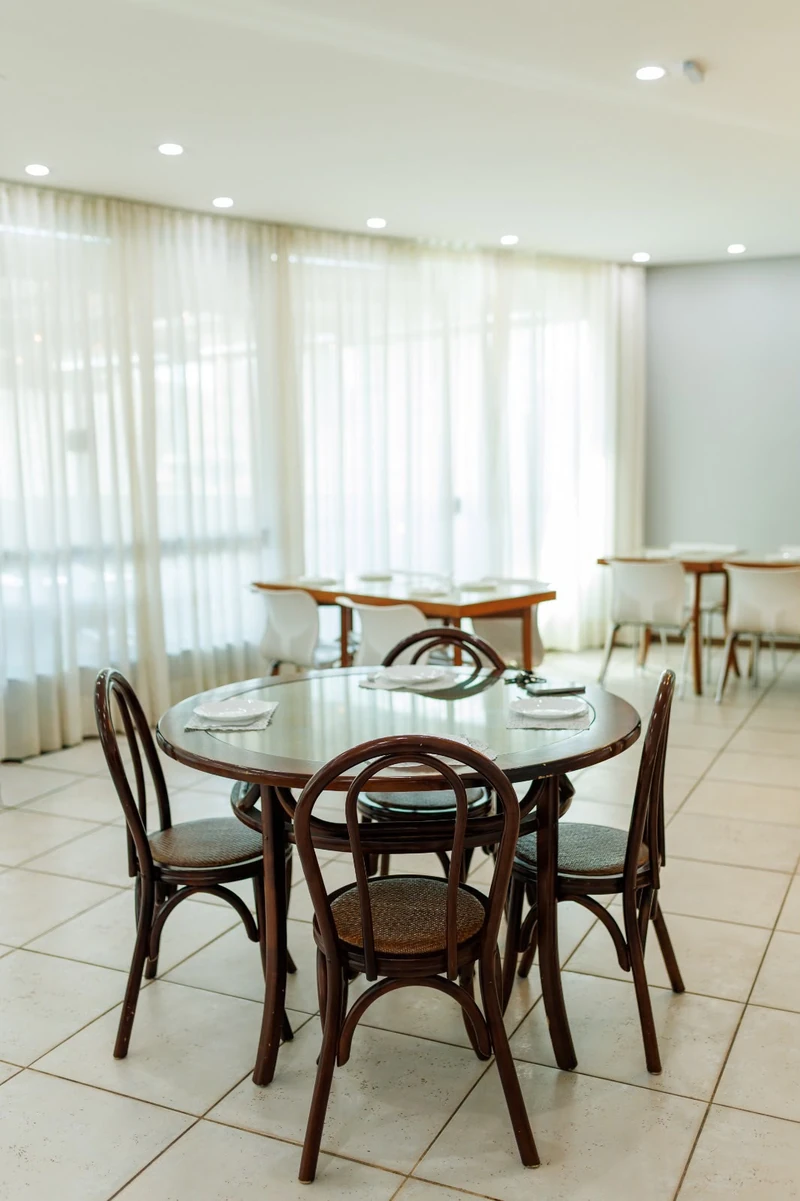 Sala de jantar da Villa Toscana